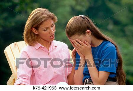 Stock Image - Consoling. Fotosearch