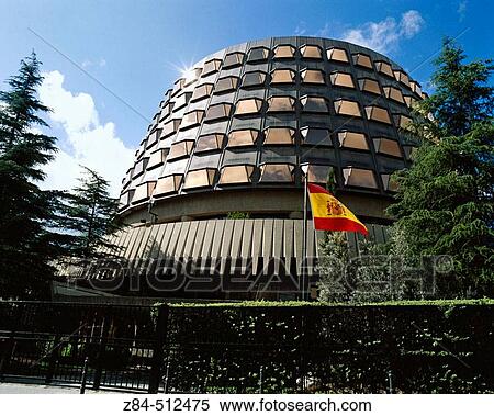 Constitutional Court. Madrid. Spain. View Large Photo Image Stock Photography - Constitutional Court. Madrid. Spain.. Fotosearch