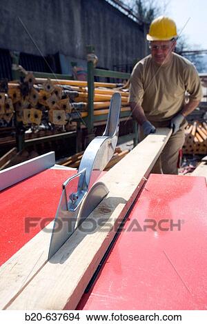 Construction machinery, bench saw with woodcutting circular saw View Large Photo Image Picture - Construction machinery, bench saw with woodcutting circular saw. Fotosearch