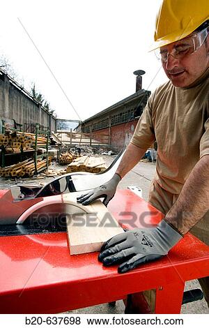 Construction machinery, bench saw with woodcutting circular saw View Large Photo Image Stock Photo - Construction machinery, bench saw with woodcutting circular saw. Fotosearch