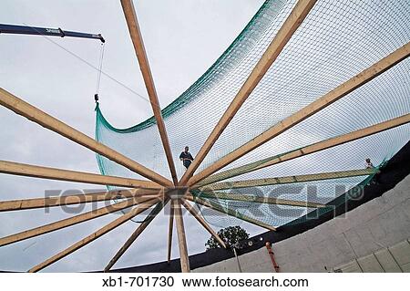 Construction Of A Biogas Plant By Mt Ernergie In The District Of Celle Lower Saxony Germany Stock Image Xb1 Fotosearch