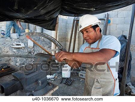 Construction site worker View Large Photo Image Stock Image - Construction site worker. Fotosearch