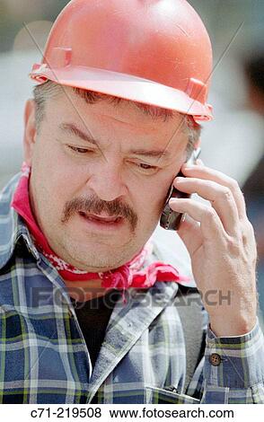 Construction worker View Large Photo Image Stock Photo - Construction worker. Fotosearch