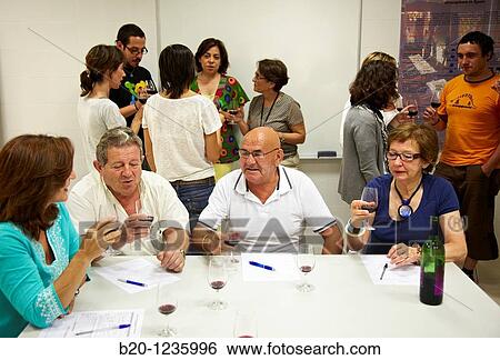 Consumers tasting wine tutored by a sensory analysis specialist, AZTI-Tecnalia Marine and Food Research Center, Derio, Bizkaia, Euskadi, Spain View Large Photo Image Stock Photograph - Consumers tasting wine tutored by a sensory analysis specialist, AZTI-Tecnalia Marine and Food Research Center, Derio, Bizkaia, Euskadi, Spain. Fotosearch
