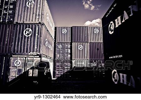 Containers close to Algeciras harbour, Cadiz province, Andalusia, Spain View Large Photo Image Picture - Containers close to Algeciras harbour, Cadiz province, Andalusia, Spain. Fotosearch