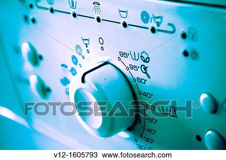 Control panel of washing machine View Large Photo Image Stock Image - Control panel of washing machine. Fotosearch