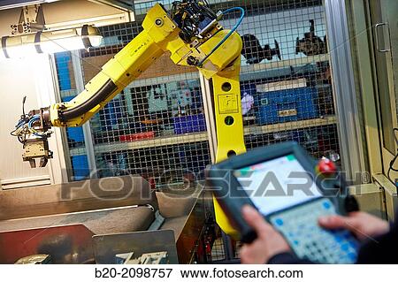 Control panel. Robot with vision. Loading transfer machine machining. Machined Indecober. Machining of precision parts in series. Automotive industry. Berriz. Bizkaia. Basque Country. Spain. View Large Photo Image Stock Photo - Control panel. Robot with vision. Loading transfer machine machining. Machined Indecober. Machining of precision parts in series. Automotive industry. Berriz. Bizkaia. Basque Country. Spain.. Fotosearch