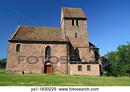 Convent chapel St Blaise on Sindelsberg hill, Marmoutier, Bas Rhin, Alsace, France View Large Photo Image Stock Photo - Convent chapel St Blaise on Sindelsberg hill, Marmoutier, Bas Rhin, Alsace, France. Fotosearch