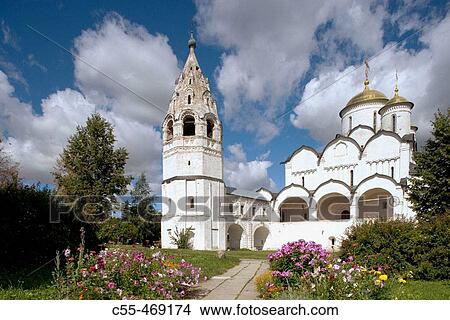 Convent of the Intercession founded in 1364, Suzdal. Golden Ring, Russia View Large Photo Image Picture - Convent of the Intercession founded in 1364, Suzdal. Golden Ring, Russia. Fotosearch