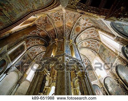 Convent of the Order of Christ, Tomar. Portugal View Large Photo Image Stock Photo - Convent of the Order of Christ, Tomar. Portugal. Fotosearch