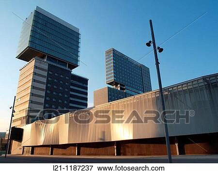Convention Center in Forum area, Diagonal Mar neighborhood, Barcelona, Catalonia, Spain View Large Photo Image Stock Photo - Convention Center in Forum area, Diagonal Mar neighborhood, Barcelona, Catalonia, Spain. Fotosearch