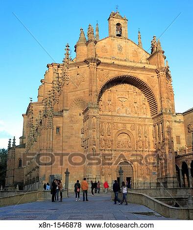 Convento de San Esteban, Salamanca, Castile and Leon, Spain View Large Photo Image Stock Photo - Convento de San Esteban, Salamanca, Castile and Leon, Spain. Fotosearch