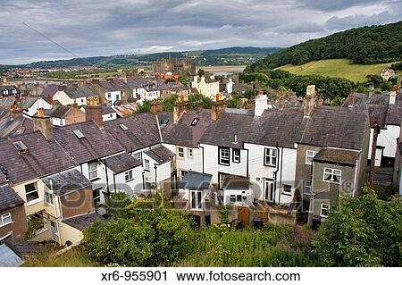 Conwy, Wales, UK View Large Photo Image Stock Image - Conwy, Wales, UK. Fotosearch