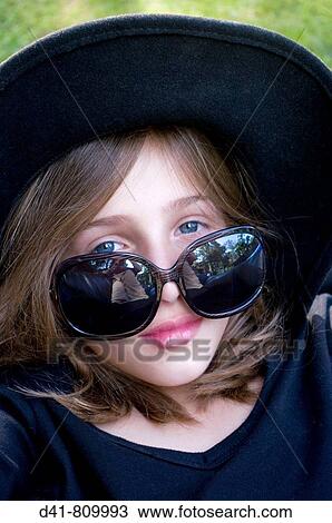 cool girl black hat View Large Photo Image Stock Image - cool girl black hat. Fotosearch