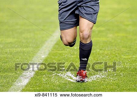 Copa del Rey (Spanish cup competition) 2008-2009 (february 4, 2009): Sevilla F. C. vs. Athletic Bilbao. Estadio Ram? n SBnchez Pizjuan. Referee's legs. View Large Photo Image Stock Photography - Copa del Rey (Spanish cup competition) 2008-2009 (february 4, 2009): Sevilla F. C. vs. Athletic Bilbao. Estadio Ram? n SBnchez Pizjuan. Referee's legs.. Fotosearch