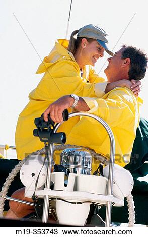 cople on a sailboat View Large Photo Image Stock Image - cople on a sailboat. Fotosearch
