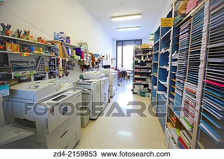 Copy shop View Large Photo Image Stock Image - Copy shop. Fotosearch