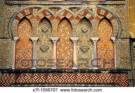 Cordoba Andalusia Spain: details of the exterior Mosque-cathedral's walls, in Torrijos street View Large Photo Image Stock Photo - Cordoba Andalusia Spain: details of the exterior Mosque-cathedral's walls, in Torrijos street. Fotosearch