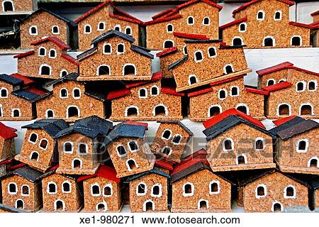 Cork Houses for the crib View Large Photo Image Stock Image - Cork Houses for the crib. Fotosearch