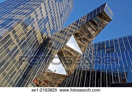 Corporate headquarters of Gas Natural Fenosa, arch. Enric Miralles and Benedetta Tagliabue, Barcelona, Catalonia, Spain View Large Photo Image Stock Photography - Corporate headquarters of Gas Natural Fenosa, arch. Enric Miralles and Benedetta Tagliabue, Barcelona, Catalonia, Spain. Fotosearch