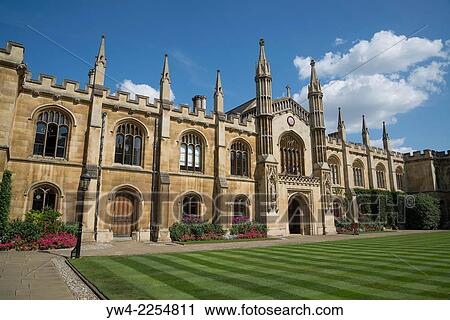 Corpus Christi College, New Court, Cambridge, England, UK. View Large Photo Image Stock Image - Corpus Christi College, New Court, Cambridge, England, UK.. Fotosearch