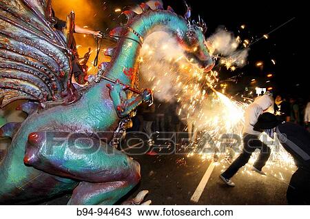 ? Correfocs?, La Merce feast, Barcelona, Catalonia, Spain View Large Photo Image Stock Image - ? Correfocs?, La Merce feast, Barcelona, Catalonia, Spain. Fotosearch