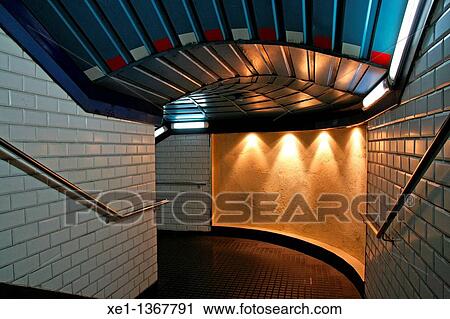 corridor from Av Tibidabo's railway stop, Barcelona, catalonia, Spain. View Large Photo Image Stock Image - corridor from Av Tibidabo's railway stop, Barcelona, catalonia, Spain.. Fotosearch