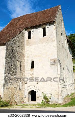 Corroirie Monastery Castle, Loire Valley, France. View Large Photo Image Stock Photo - Corroirie Monastery Castle, Loire Valley, France.. Fotosearch