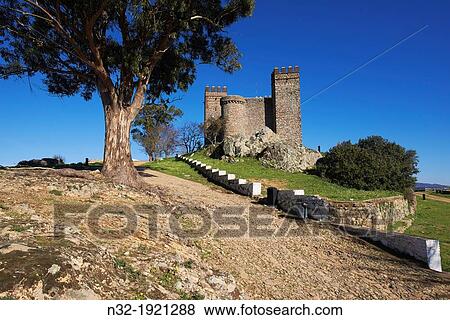 Cortegana Castle, Sierra de Aracena y Picos Aroche natural park, Huelva province, Andalusia, Spain View Large Photo Image Stock Photo - Cortegana Castle, Sierra de Aracena y Picos Aroche natural park, Huelva province, Andalusia, Spain. Fotosearch