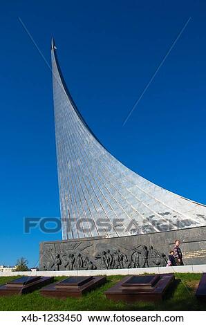 Cosmonaut Memorial Monument? To the Conqueors of Space? near VDNKh exhibition grounds Moscow Russia View Large Photo Image Stock Image - Cosmonaut Memorial Monument? To the Conqueors of Space? near VDNKh exhibition grounds Moscow Russia. Fotosearch