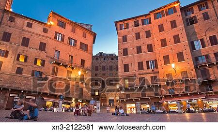 Costa dei Barbieri, Piazza del Campo, Siena's premier square, Siena, UNESCO World Heritage Site, Tuscany, Italy, Europe. View Large Photo Image Stock Image - Costa dei Barbieri, Piazza del Campo, Siena's premier square, Siena, UNESCO World Heritage Site, Tuscany, Italy, Europe.. Fotosearch