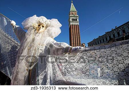 Costumes in San Marco Square during Venice Carnival View Large Photo Image Stock Image - Costumes in San Marco Square during Venice Carnival. Fotosearch
