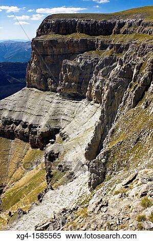 Cotatuero Cirque from the Faja de las Flores - Ordesa National Park and Monte Perdido - Torla - Ordesa Valley - Province of Huesca - Arag? n Pyrenees - Pyrenees - Sobrarbe - Aragon - Spain - Europe View Large Photo Image Stock Photography - Cotatuero Cirque from the Faja de las Flores - Ordesa National Park and Monte Perdido - Torla - Ordesa Valley - Province of Huesca - Arag? n Pyrenees - Pyrenees - Sobrarbe - Aragon - Spain - Europe. Fotosearch