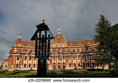 Council of Brasov County building, Brasov, Transylvania, Romania, Southeastern and Central Europe. View Large Photo Image Stock Image - Council of Brasov County building, Brasov, Transylvania, Romania, Southeastern and Central Europe.. Fotosearch