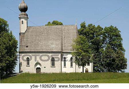 Country church outside Munich, Bavaria View Large Photo Image Stock Photo - Country church outside Munich, Bavaria. Fotosearch
