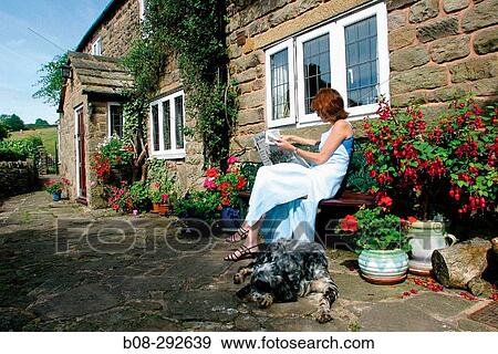 Country cottage. Derbyshire, England View Large Photo Image Stock Photo - Country cottage. Derbyshire, England. Fotosearch