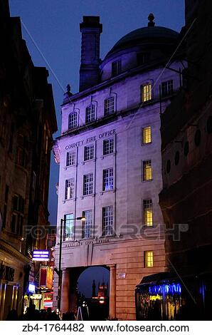 County Fire Office near Piccadilly Circus, London, England, UK, Europe. View Large Photo Image Stock Image - County Fire Office near Piccadilly Circus, London, England, UK, Europe.. Fotosearch