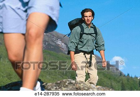 Couple along Turnagain Arm in summer. Chugach State Park. Alaska View Large Photo Image Stock Photography - Couple along Turnagain Arm in summer. Chugach State Park. Alaska. Fotosearch