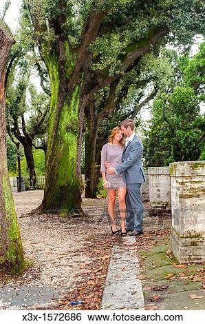 Couple at Parco del Pincio Rome Italy View Large Photo Image Stock Photograph - Couple at Parco del Pincio Rome Italy. Fotosearch