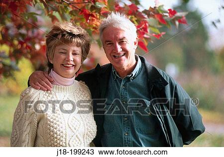 Couple, autumn View Large Photo Image Stock Image - Couple, autumn. Fotosearch