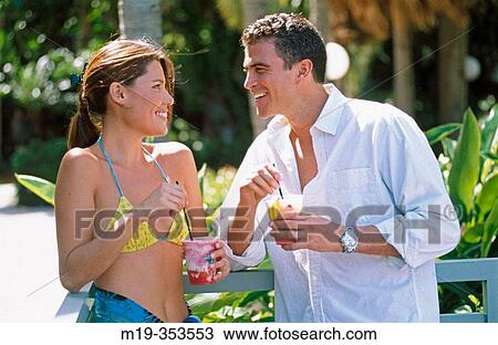 Couple chatting View Large Photo Image Stock Image - Couple chatting. Fotosearch