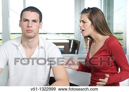 Couple conflicts View Large Photo Image Stock Photo - Couple conflicts. Fotosearch