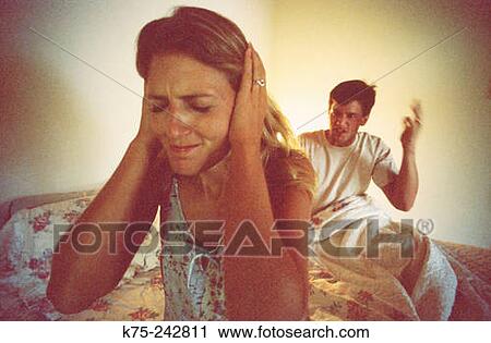 Couple discussing View Large Photo Image Stock Image - Couple discussing. Fotosearch