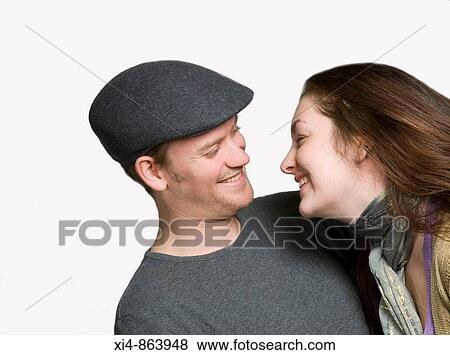 couple having a conversation Showing profiles View Large Photo Image Stock Photo - couple having a conversation Showing profiles. Fotosearch