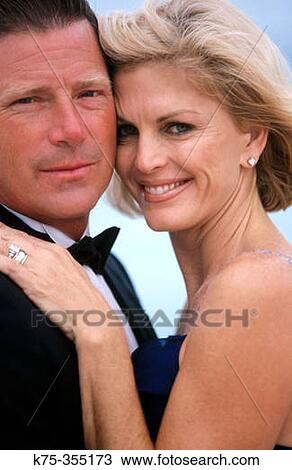 Couple in formal attire View Large Photo Image Stock Image - Couple in formal attire. Fotosearch
