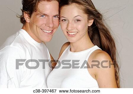 couple in white View Large Photo Image Stock Photo - couple in white. Fotosearch