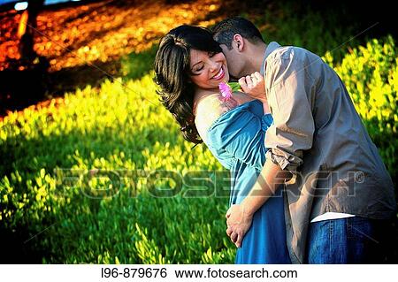 Couple Kissing View Large Photo Image Stock Photograph - Couple Kissing. Fotosearch