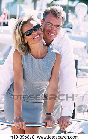 couple on a boat View Large Photo Image Stock Photo - couple on a boat. Fotosearch