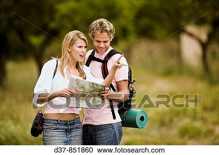 Couple on a country trip View Large Photo Image Stock Image - Couple on a country trip. Fotosearch