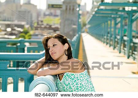 Couple on Benjamin Franklin Bridge. Philadelphia. Pennsylvania. USA. View Large Photo Image Stock Photo - Couple on Benjamin Franklin Bridge. Philadelphia. Pennsylvania. USA.. Fotosearch